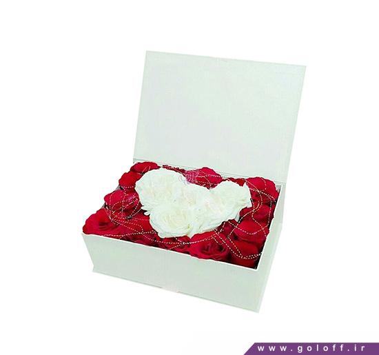 گل برای ولنتاین - جعبه گل ولنتاین اِما - Emma | گل آف